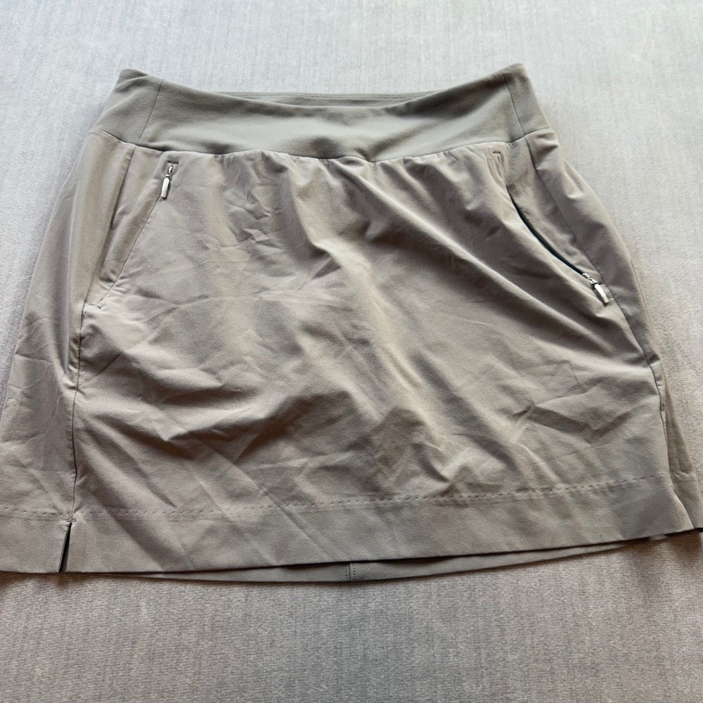 Athleta Soho Skort Gray Athletic Golf Tennis Hiking Skirt Women Size 8